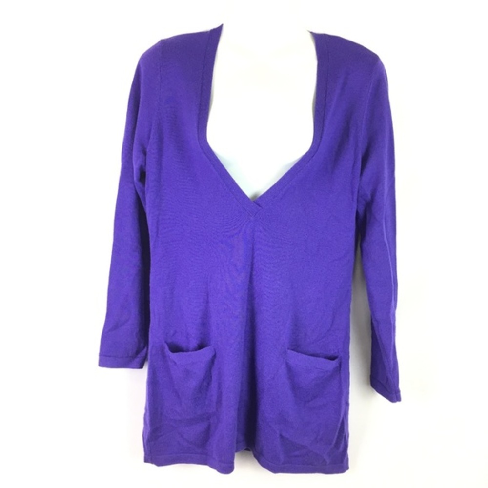 J MCLAUGHLIN | Italian merino wool tunic seater M